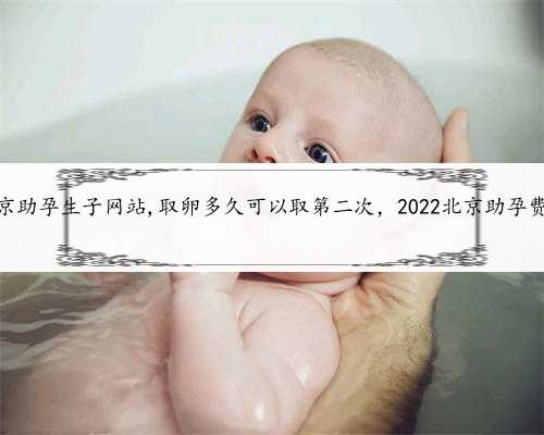 北京助孕生子网站,取卵多久可以取第二次，2022北京助孕费用